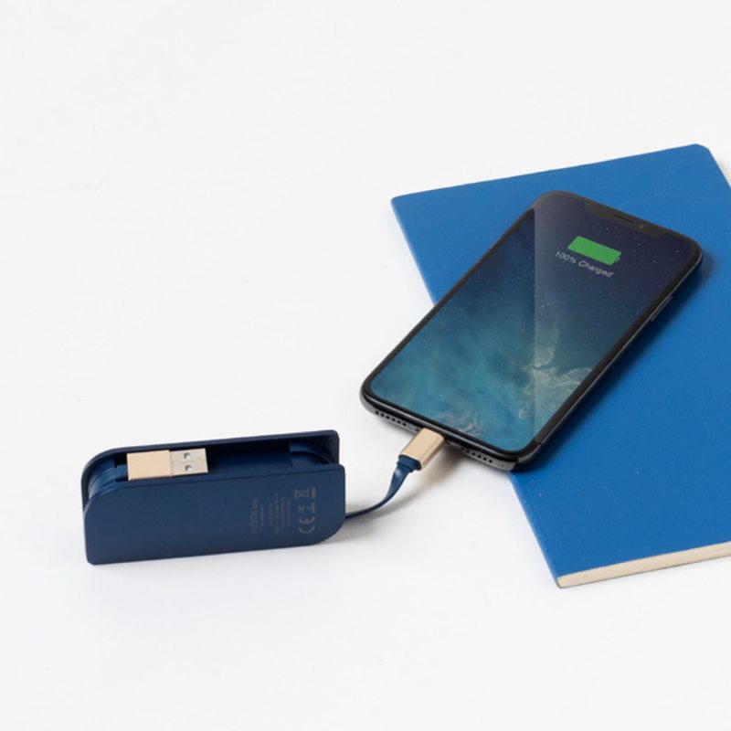 Batterie FUSION MINI LIGHTNING X USBEPOWER coloris bleu