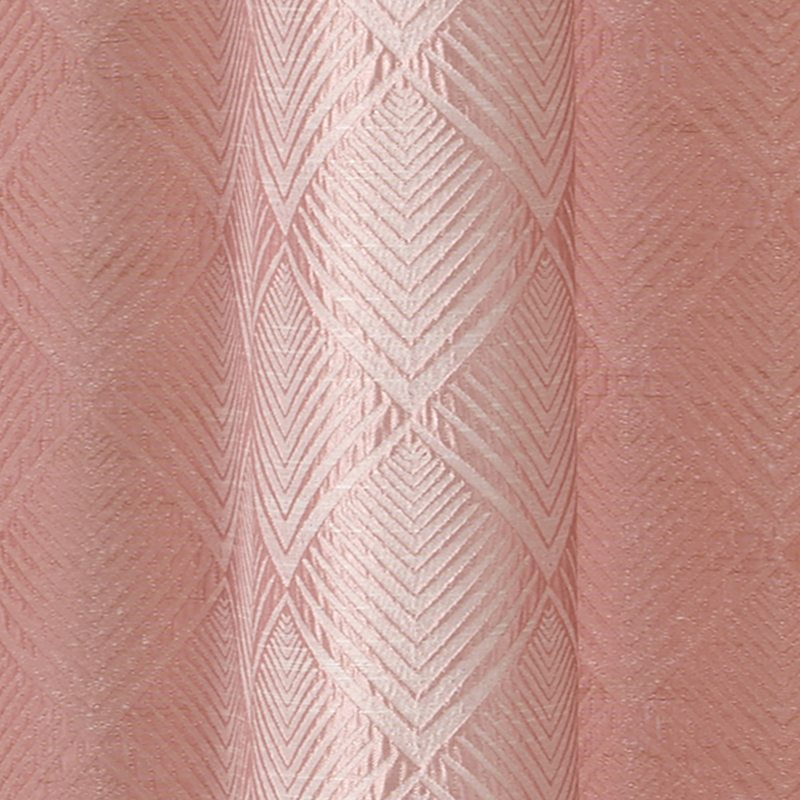 Rideau VERONE coloris rose poudré 140 x 260 cm