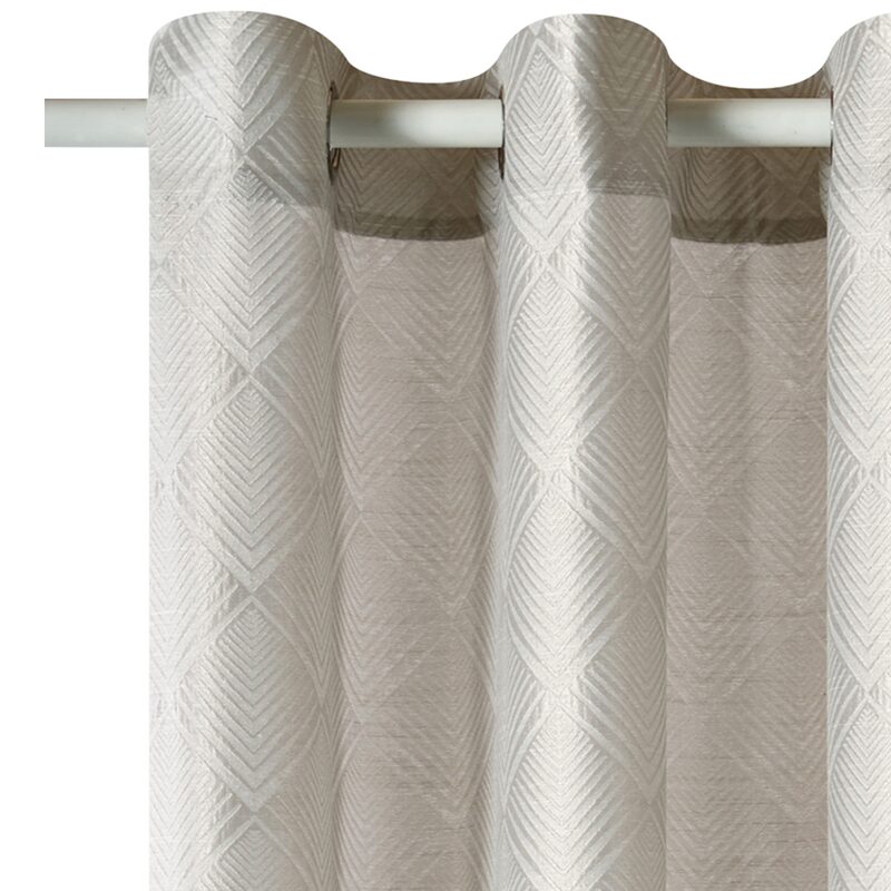 Rideau VERONE coloris gris 140 x 260 cm
