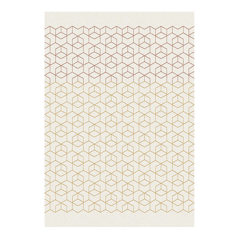 Tapis ELLE coloris blanc 140 x 200 cm