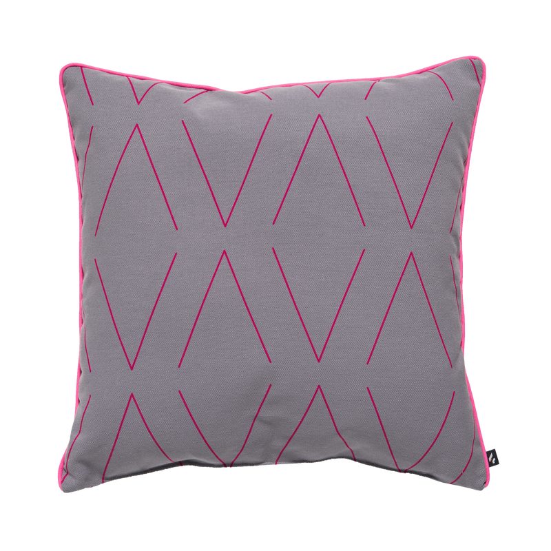 Coussin YORI coloris gris moyen 40 x 40 cm
