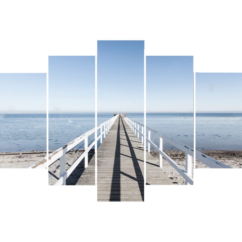 Set de toiles FRONT DE MER 150 x 100 cm