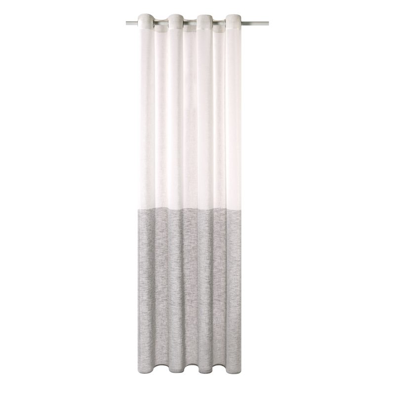 Voilage TENDANCE coloris perle 140 x 240 cm