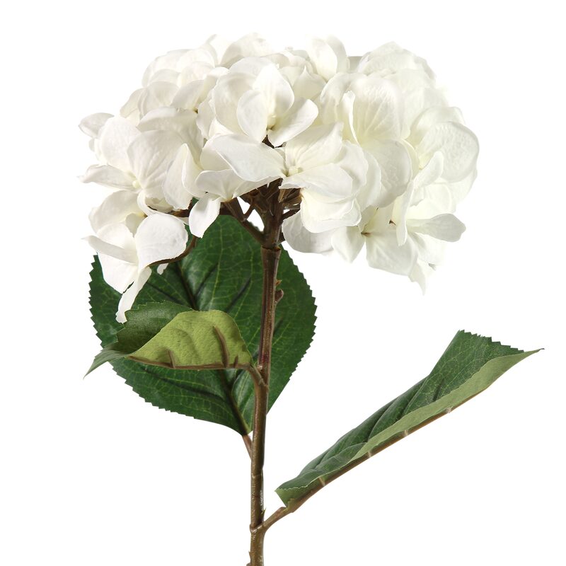 Fleur artificielle HORTENSIA JOANIE coloris vert