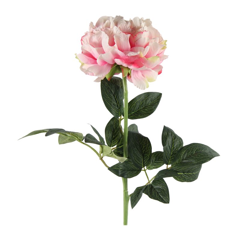 Fleur artificielle PIVOINE ROSALINE coloris vert