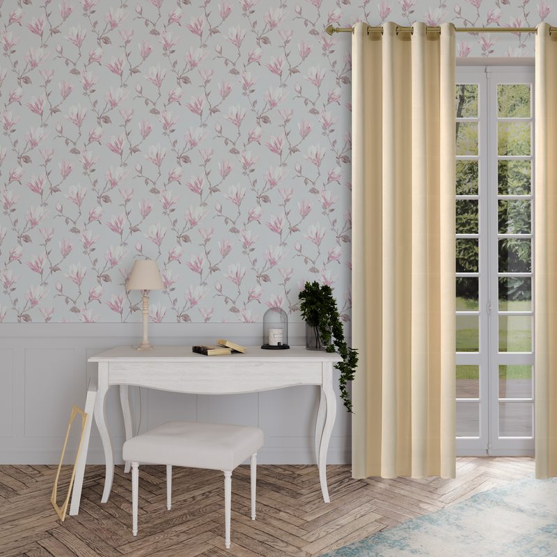 Rideau OTMAN coloris beige 140 x 260 cm