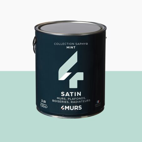 Peinture Multi-supports SAPHYR Alkyde mint Satiné