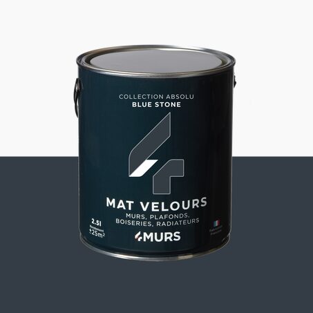 Peinture Multi-supports ABSOLU blue stone Mat 2,5 L