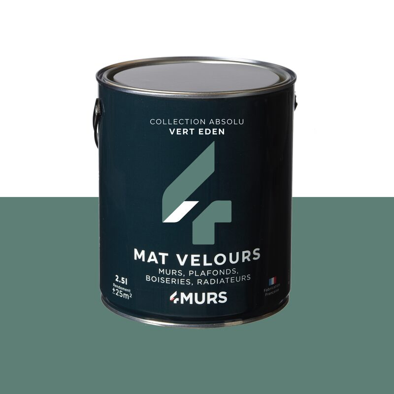 Peinture Multi-supports ABSOLU Acrylique vert eden Mat 2,5 L