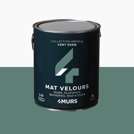 Peinture Multi-supports ABSOLU vert eden Mat 2,5 L