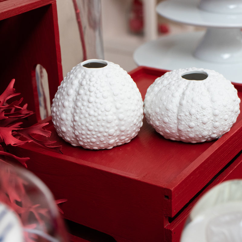 Vase COMPTON BAY coloris blanc