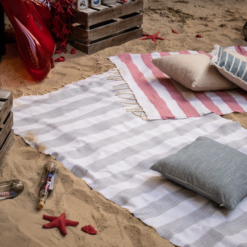Fouta CHILL coloris bleu