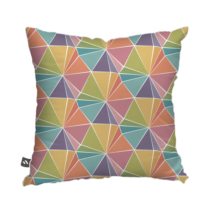 Coussin IKE coloris multicolore 40 x 40 cm
