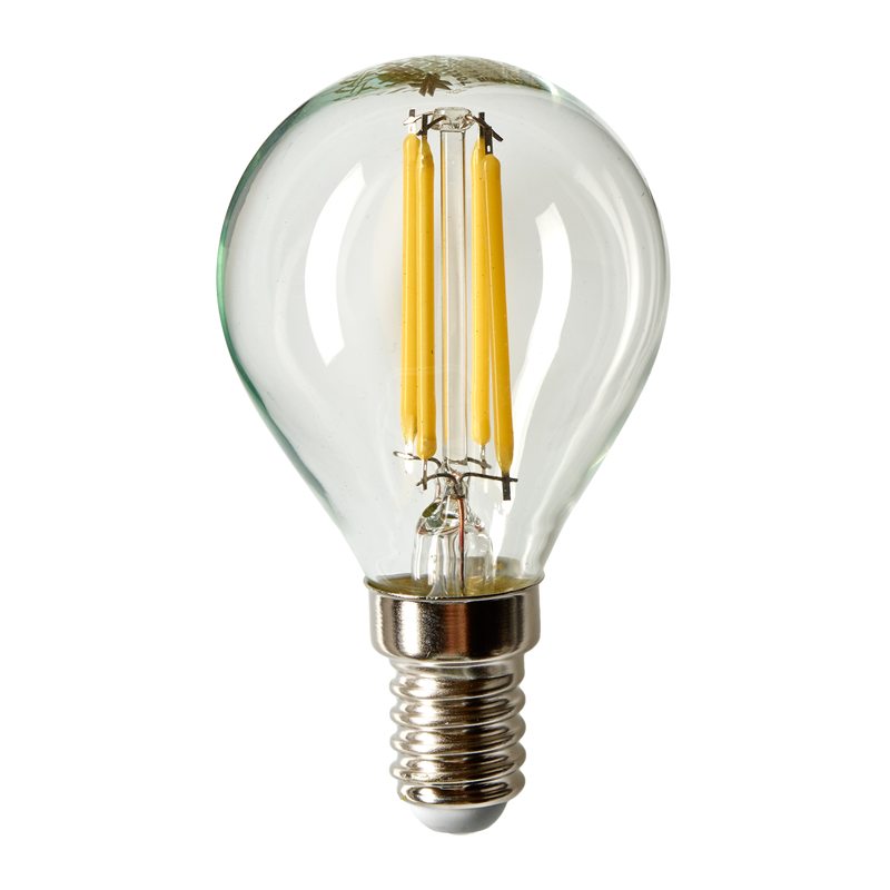 Ampoule LED 40W E14 lumière froide coloris blanc 8 x 5 cm