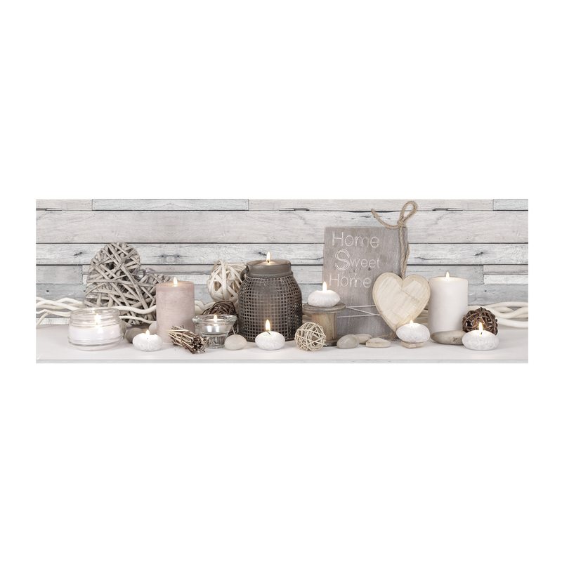 Toile lumineuse LED CLARENCE 30 x 90 cm