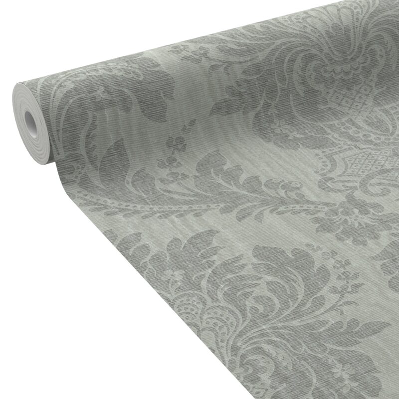 Papier peint intissé CAMBRIDGE coloris gris perle