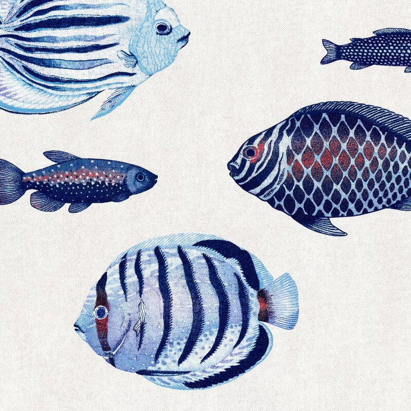Papier peint intissé FRESH CATCH coloris sable beige