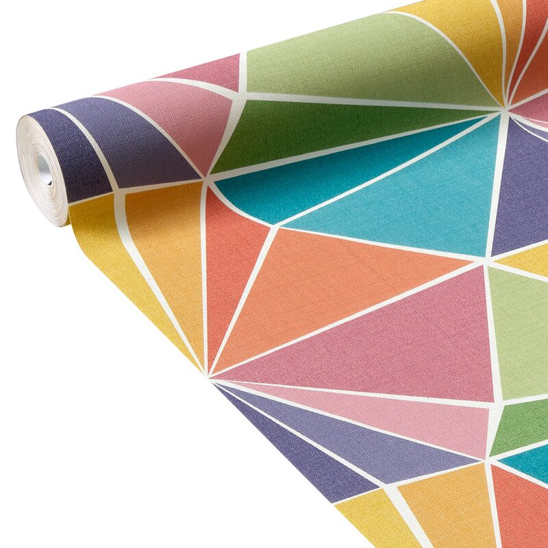 Papier peint intissé ORIGAMI BY E.RIVASSOUX coloris multicolore