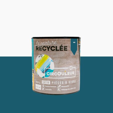 Peinture CIRCOULEUR Acrylique paon Satiné 0,5 L