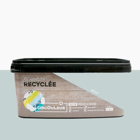 CIRCOULEUR Peinture Acrylique argile Satiné 2,5 L