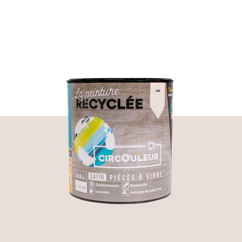 Peinture CIRCOULEUR Acrylique aube Satiné 0,5 L