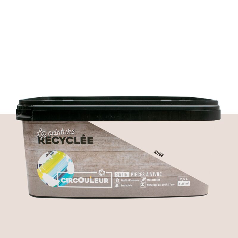 Peinture CIRCOULEUR Acrylique aube Satiné 2,5 L