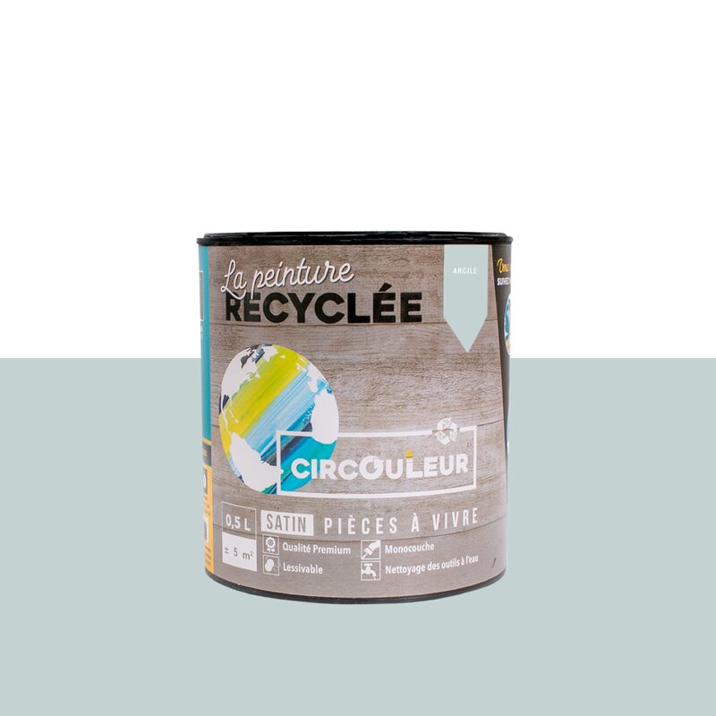 Peinture CIRCOULEUR Acrylique argile Satiné 0,5 L