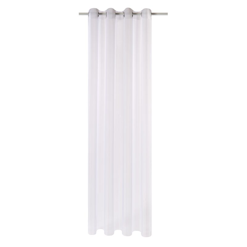 Voilage KRISTALIS coloris blanc 140 x 240 cm