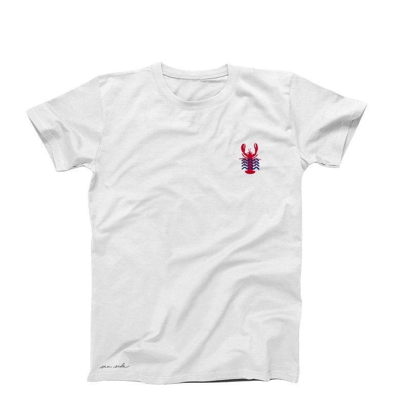 Tee-shirt MISTER LOBSTER XL coloris blanc