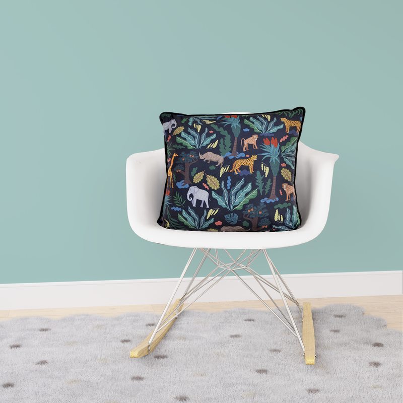 Coussin JUNGLE ANIMALS 60 x 60 cm
