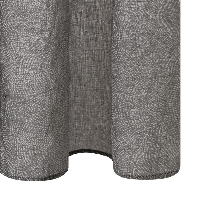Voilage MILKY WAY coloris gris 140 x 240 cm