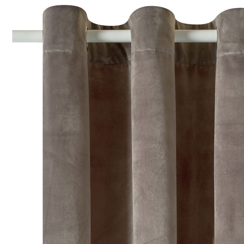 Rideau NEGRESCO coloris gris 140 x 260 cm