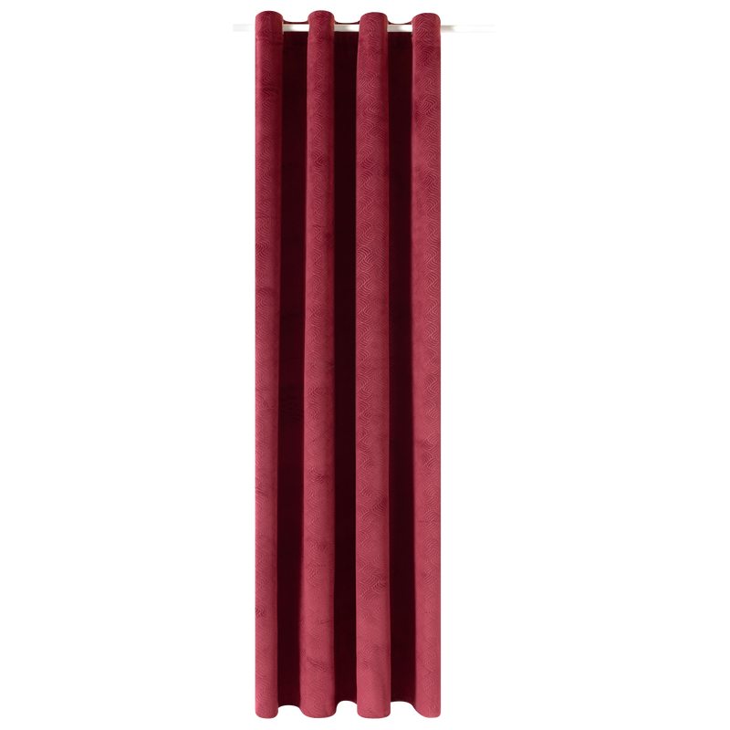 Rideau ROSY coloris marsala 140 x 260 cm