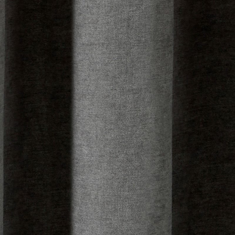 Rideau thermique KINLEY coloris gris 140 x 260 cm