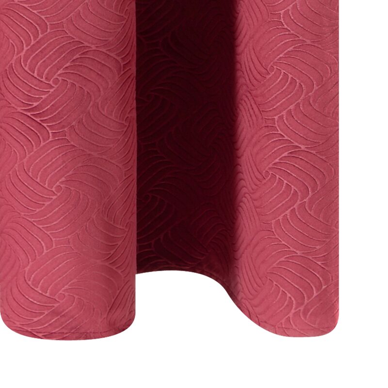 Rideau ROSY coloris marsala 140 x 260 cm