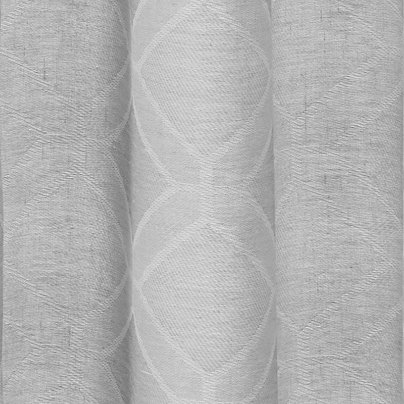 Voilage TALISMAN coloris gris perle 140 x 260 cm