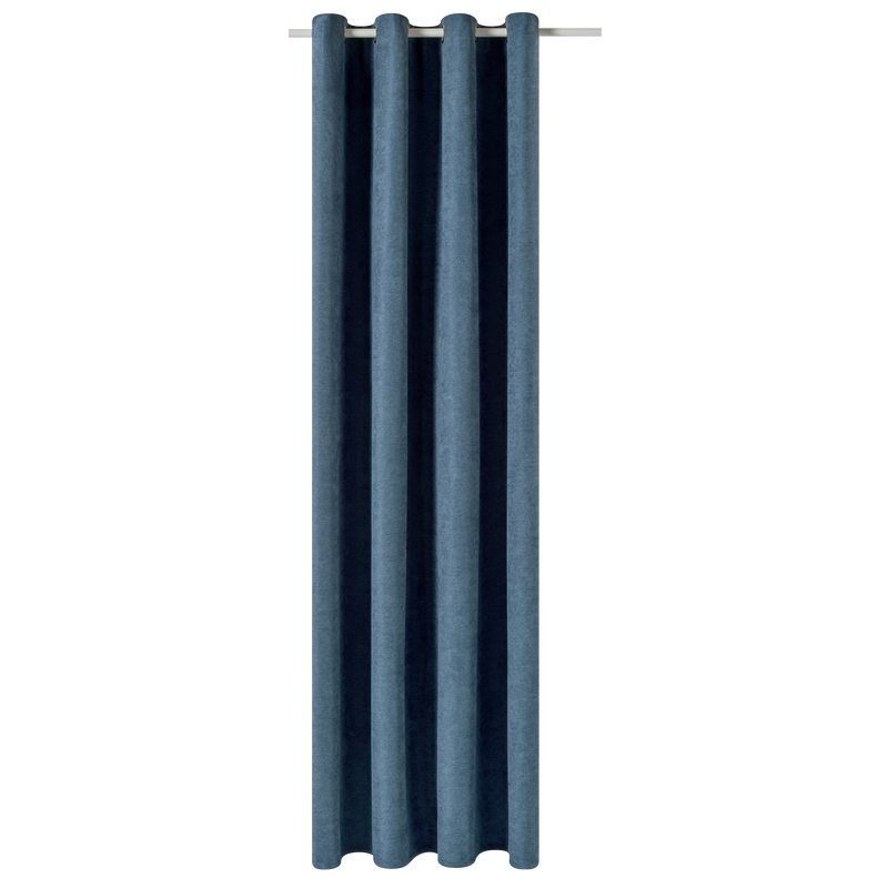 Rideau thermique KINLEY coloris bleu 140 x 260 cm