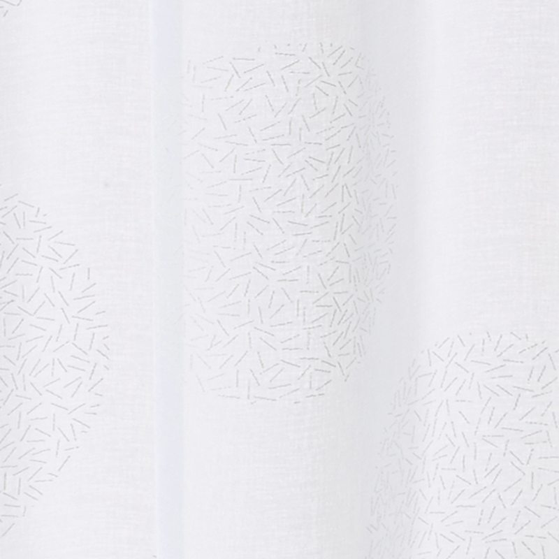 Voilage MOON coloris blanc 140 x 260 cm
