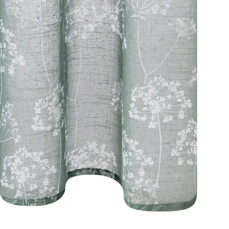 Voilage GREEN coloris amande 140 x 240 cm
