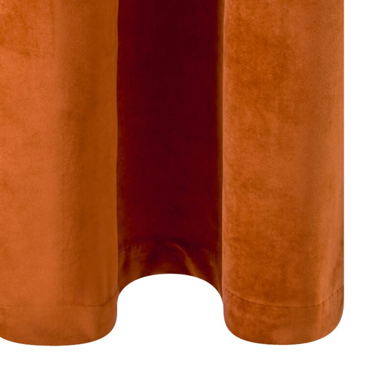 Rideau NEGRESCO coloris cognac 140 x 260 cm