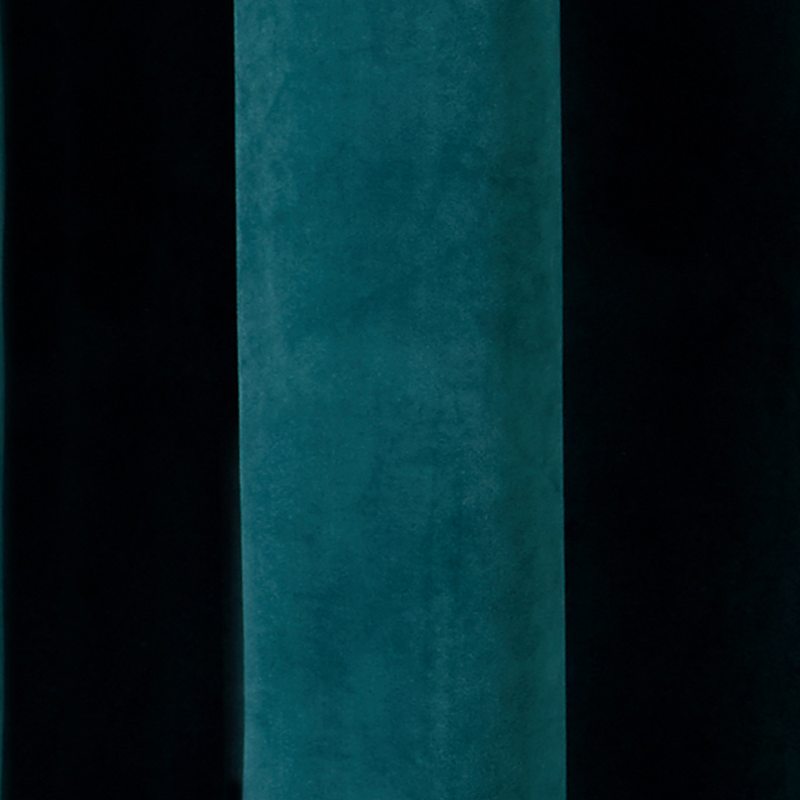 Rideau NEGRESCO coloris bleu paon 140 x 260 cm