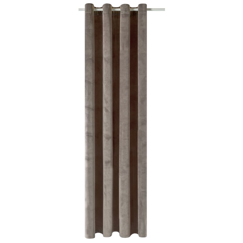 Rideau NEGRESCO coloris gris 140 x 260 cm