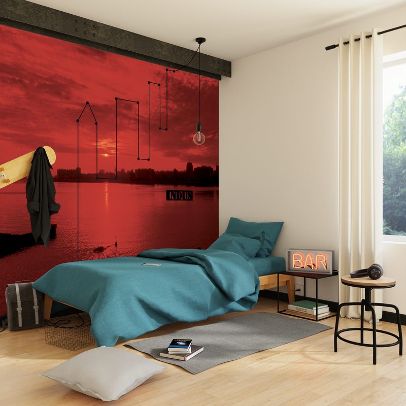 Papier peint panoramique XXL ESTUAIRE 325,5 x 250 cm