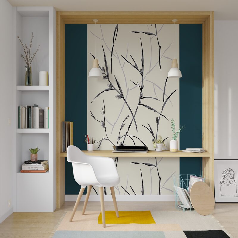Papier peint panoramique L ARBORESCENCE 139,5 x 260 cm
