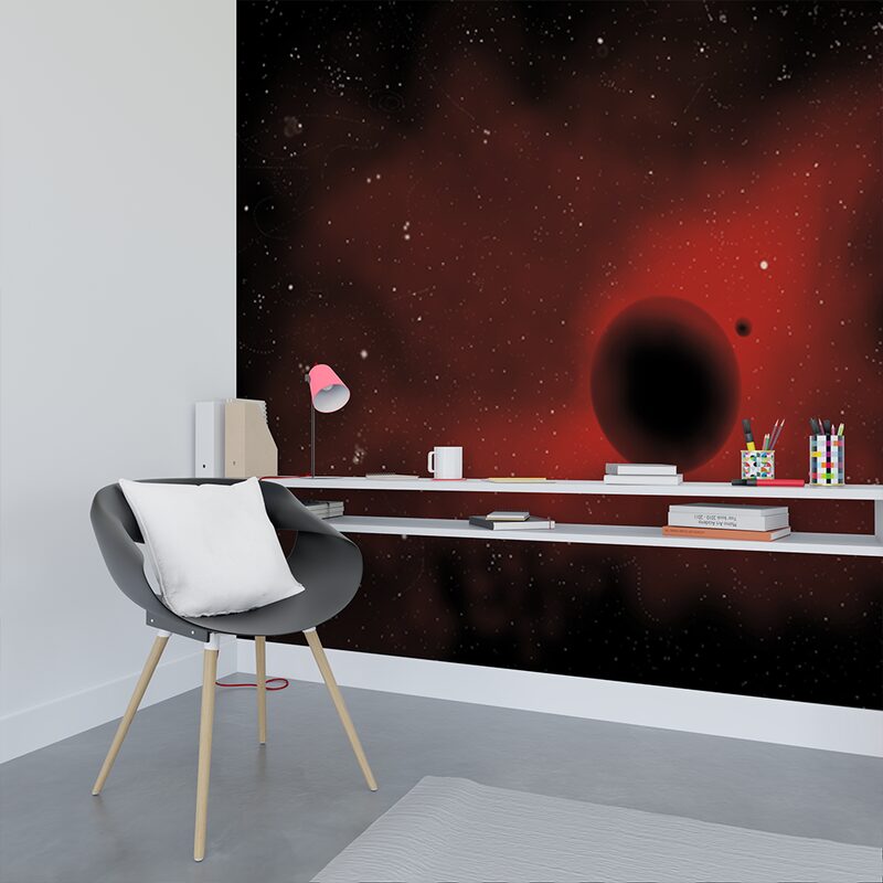 Papier peint panoramique XXL SYSTEME SOLAIRE 372 x 260 cm