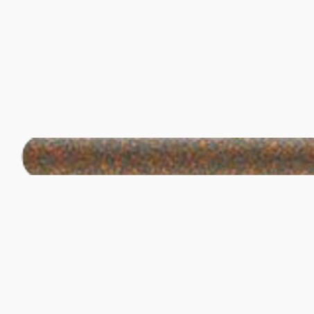 Barre à rideau OXYDE rouille diamètre barre 2,8 cm 150 cm