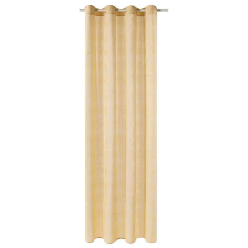 Voilage TALISMAN coloris vanille 140 x 260 cm