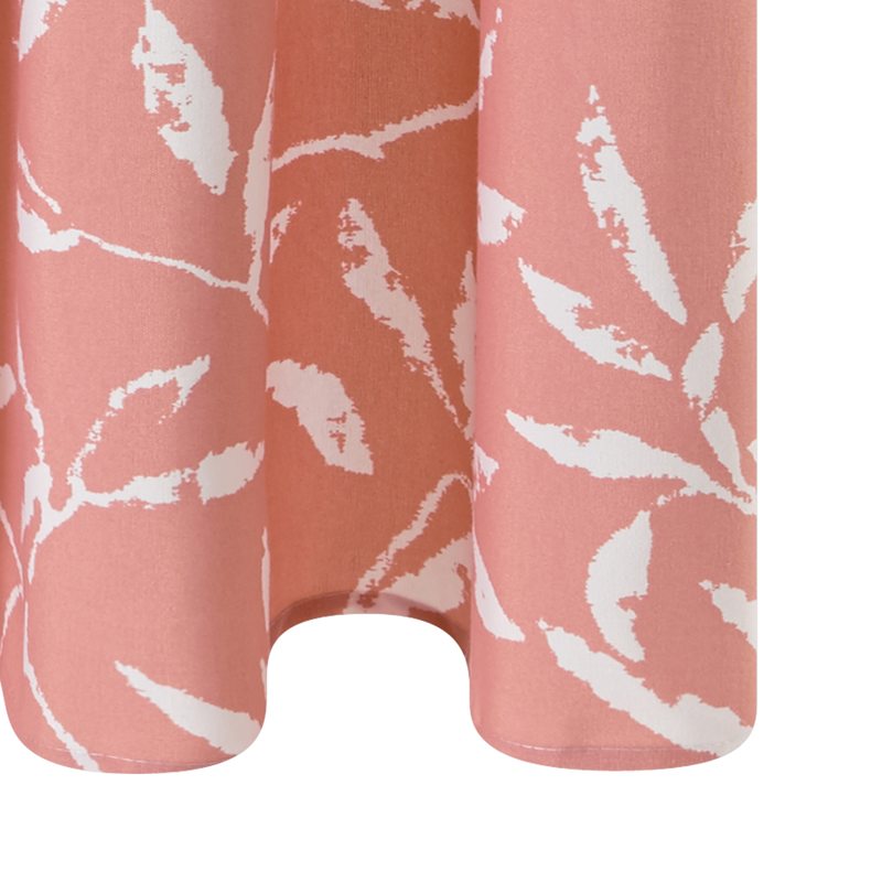 Rideau SUREAU coloris rose blush 140 x 240 cm