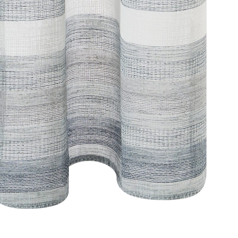 Voilage SAVANNA coloris bleu 140 x 260 cm