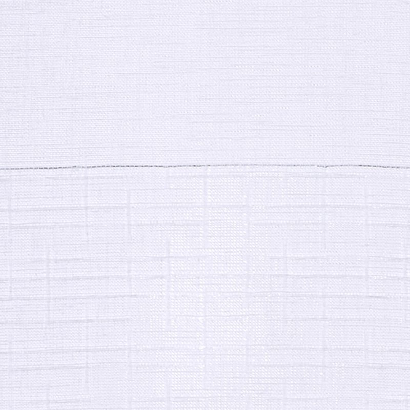 Vitrage INDRA coloris blanc 45 x 140 cm